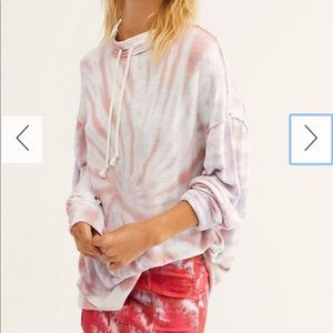 Free People Tie Dye Sweatshirt